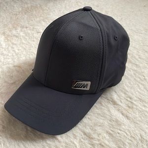 BMW M Logo Hat Luxury Lifestyle Black Cap Fitted